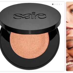 Saie Glow Sculpt Multi-Use Cream Highlighting Blush Color: Quartzglow
